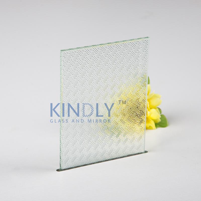 Clear Wanji Patterned Glass